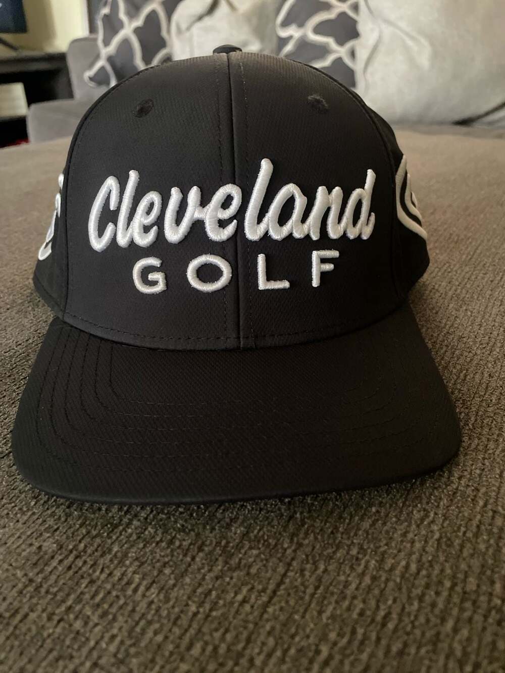 Cleveland Golf Black Embroidered Adjustable Tour Cap